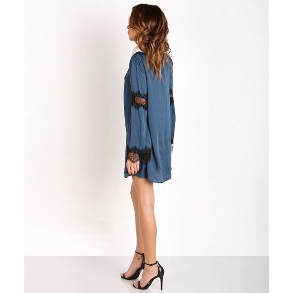 Tularosa Revolve Catarina Dress Deep Sea - Picture 4 of 15